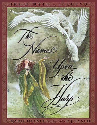 The names upon the harp, Irish myth and legend Cover
