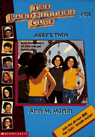 Abby's Twin (Baby-Sitters Club) Cover