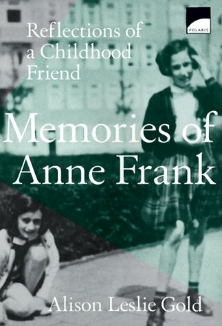 Memories of Anne Frank Cover