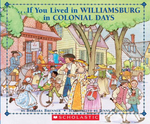 If you lived in Williamsburg in colonial days Cover