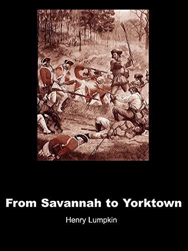 From Savannah to Yorktown Cover