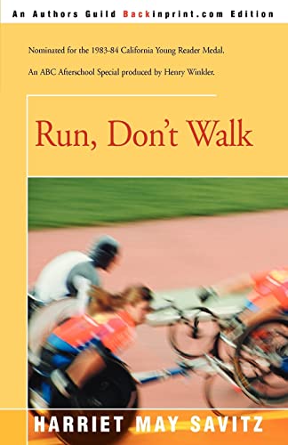 Run, Don't Walk Cover