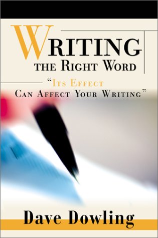 Writing the Right Word Cover