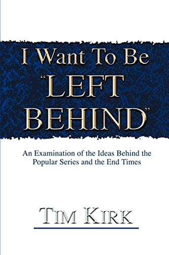 I Want to Be "Left Behind" Cover