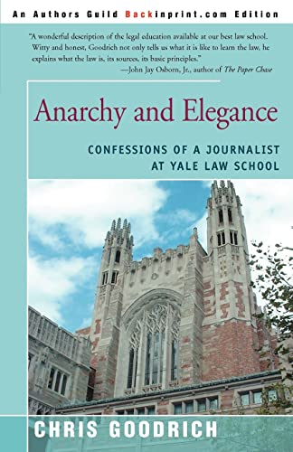 Anarchy and Elegance Cover