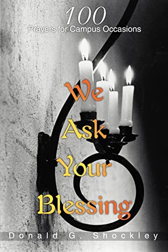 We Ask Your Blessing Cover