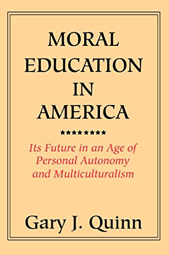 Moral Education in America Cover