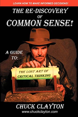 The Re-Discovery of Common Sense: A Guide to Cover