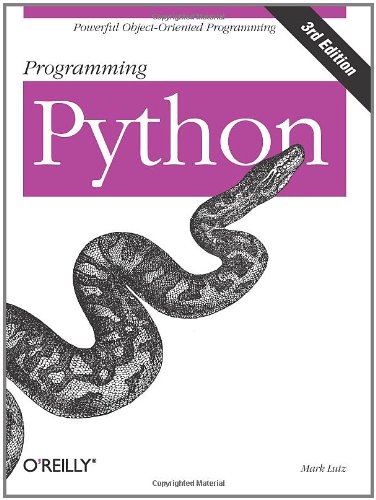 Programming Python Cover