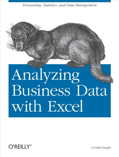 Analyzing Business Data with Excel Cover