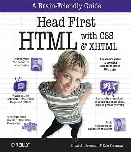 Head first HTML with CSS & XHTML Cover
