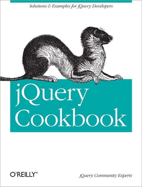 jQuery cookbook Cover
