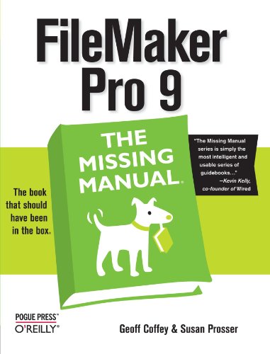FileMaker Pro 9 Cover