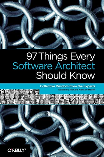 97 things every software architect should know Cover
