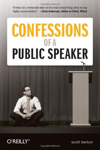 Confessions of a public speaker Cover