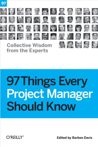 97 things every project manager should know Cover