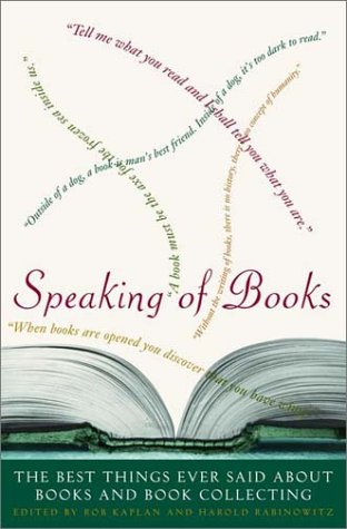 Speaking of books Cover