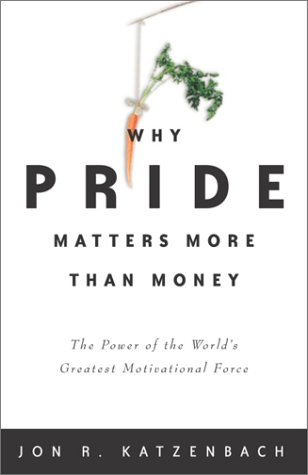 Why Pride Matters More Than Money Cover