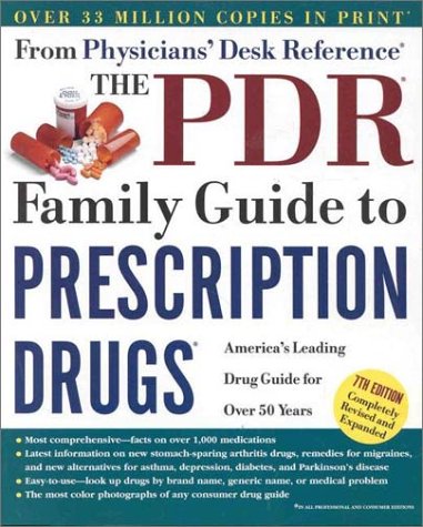 The PDR family guide to prescription drugs. Cover