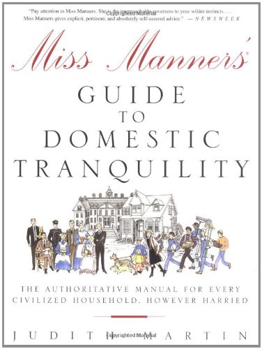 Miss Manners' Guide to Domestic Tranquility Cover