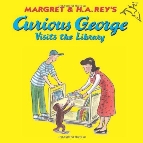 Margret & H.A. Rey's Curious George visits the library Cover