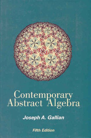 Contemporary abstract algebra Cover