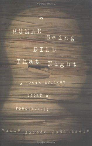 A human being died that night Cover