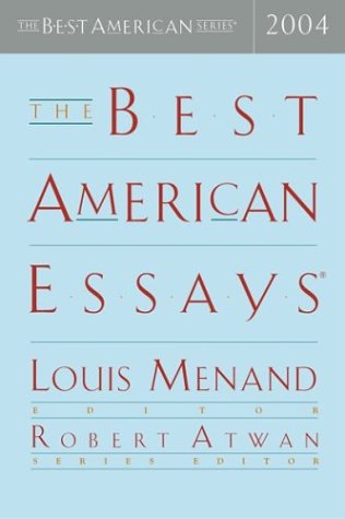 The best American essays 2004 Cover