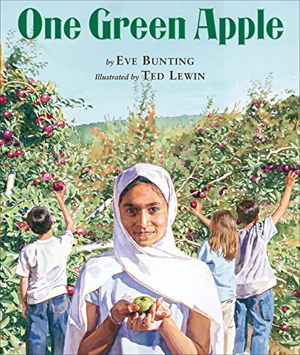 One green apple Cover