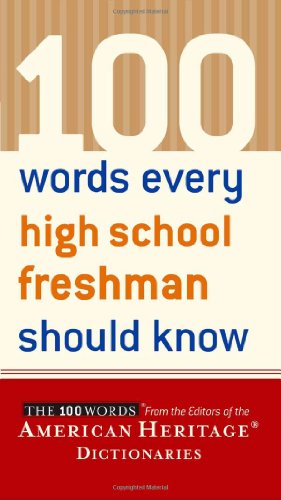 100 words every high school freshman should know Cover