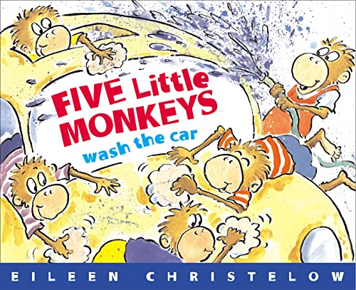 Five little monkeys wash the car Cover