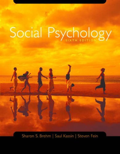 Social Psychology Cover