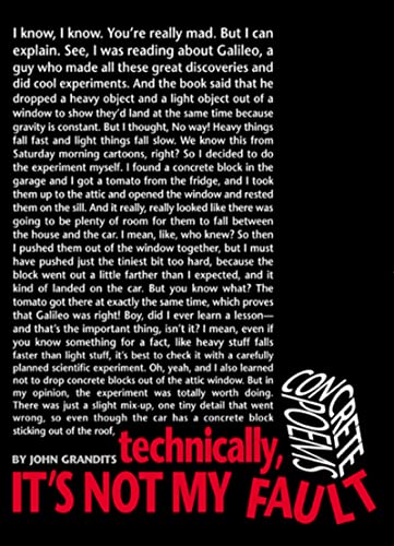 Technically, it's not my fault Cover