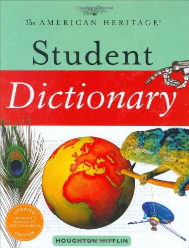 The American Heritage student dictionary. Cover