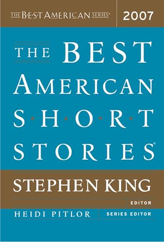 The best American short stories 2007 Cover