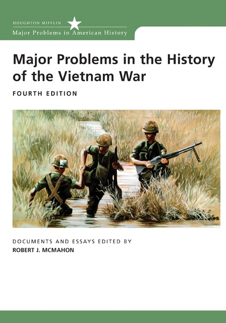 Mcmahon Major Problems In The History Of The Vietnam War 4e (Major Problems in American History) Cover