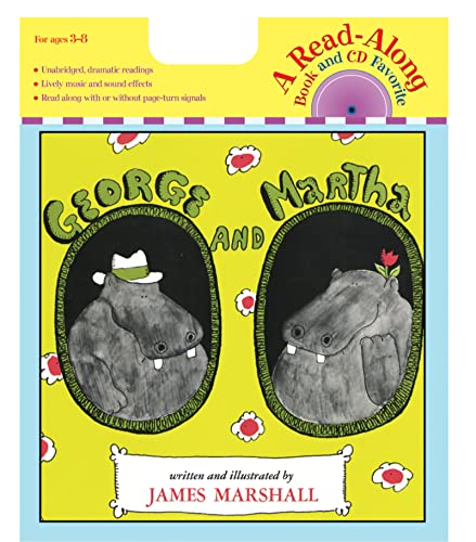 George and Martha Book and CD (Read-Along Books) Cover