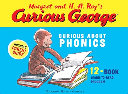 Curious George Curious About Phonics 12 Book Set Cover