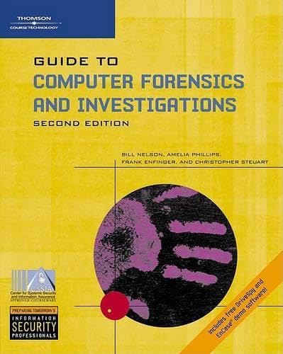 Guide to computer forensics and investigations Cover