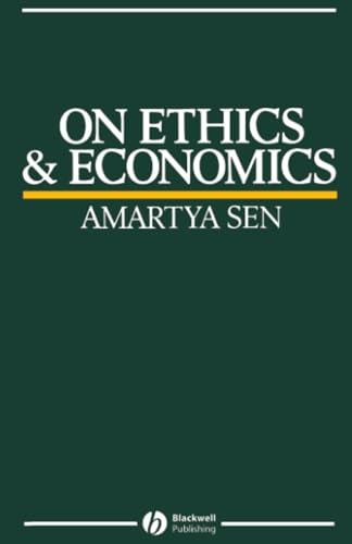 On ethics and economics Cover