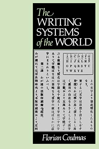The writing systems of the world Cover