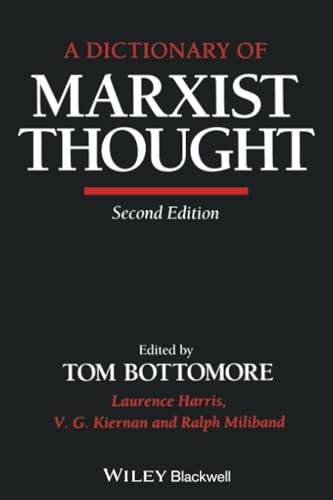 A Dictionary of Marxist thought Cover