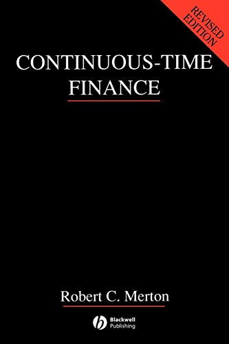 Continuous-time finance Cover