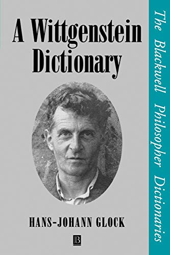 A Wittgenstein dictionary Cover