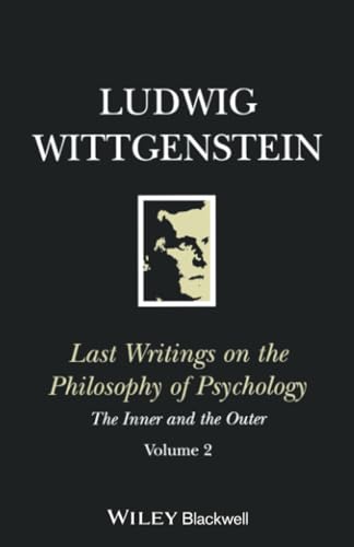 Last Writings of the Philosophy of Psychology Cover