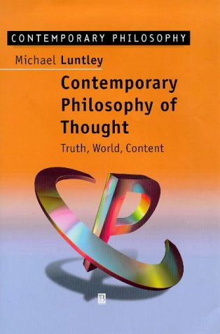 Contemporary philosophy of thought Cover