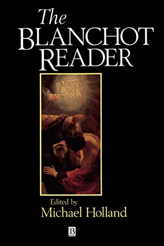 The Blanchot reader, Maurice Blanchot Cover