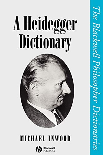 A Heidegger dictionary Cover