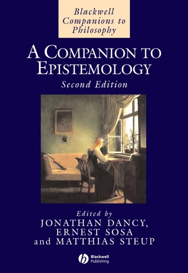 A Companion to epistemology Cover