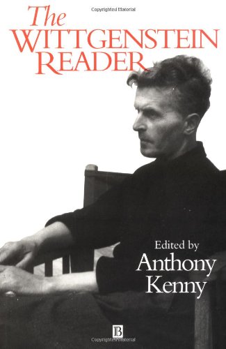 The Wittgenstein reader Cover